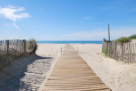 plage près de montpellier